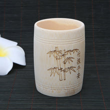 Load image into Gallery viewer, Traditional Chinese Natural Bamboo Cup Handmade Tea Cup For Tea Water Beer Coffee Juice Cups